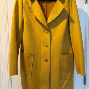 Magaschoni Mustard Trench Coat